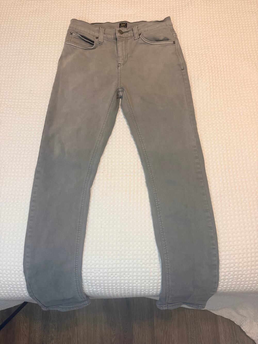 Lee Staight Leg Men’s Gray Size 28